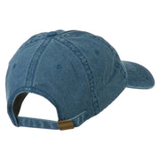 Chinese Symbol for Love Embroidered Washed Cap