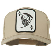 Ace Military Card Patched Solid Twill Cap