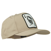 Ace Military Card Patched Solid Twill Cap