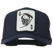 Ace Military Card Patched Solid Twill Cap