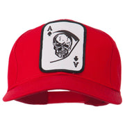 Ace Military Card Patched Solid Twill Cap