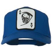 Ace Military Card Patched Solid Twill Cap