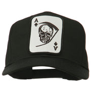 Ace Military Card Patched Solid Twill Cap