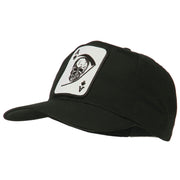 Ace Military Card Patched Solid Twill Cap