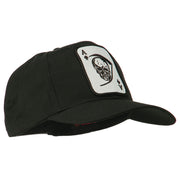 Ace Military Card Patched Solid Twill Cap