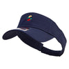 Cinco De Mayo Spices Embroidered Cotton Twill Sun Visor - Navy OSFM