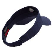 Cinco De Mayo Spices Embroidered Cotton Twill Sun Visor - Navy OSFM