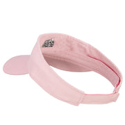 Dalmatian Head Embroidered Pro Style Cotton Washed Visor