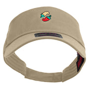 Cinco De Mayo Spices Embroidered Cotton Twill Sun Visor - Khaki OSFM