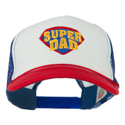 Super DAD Embroidered Foam Mesh Back Cap