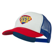 Super DAD Embroidered Foam Mesh Back Cap