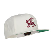 Dragon Emblem Embroidered Snapback Cap