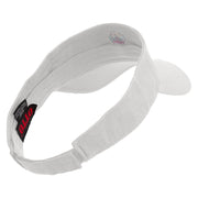 Cinco De Mayo Spices Embroidered Cotton Twill Sun Visor - White OSFM