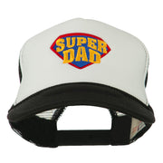 Super DAD Embroidered Foam Mesh Back Cap