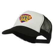 Super DAD Embroidered Foam Mesh Back Cap