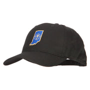 Indiana State Flag Map Embroidered Solid Cotton Pro Cap