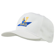 Number 1 Dad Star Embroidered Cap