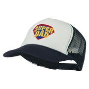 Super DAD Embroidered Foam Mesh Back Cap