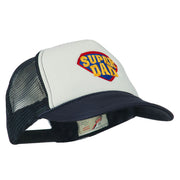 Super DAD Embroidered Foam Mesh Back Cap