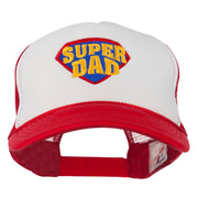 Super DAD Embroidered Foam Mesh Back Cap