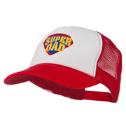 Super DAD Embroidered Foam Mesh Back Cap