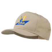 Number 1 Dad Star Embroidered Cap