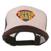 Super DAD Embroidered Foam Mesh Back Cap