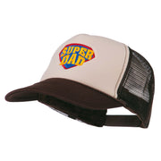 Super DAD Embroidered Foam Mesh Back Cap