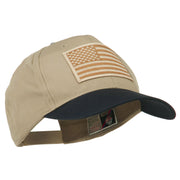 Desert American Flag Patched Two Tone High Cap