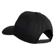 USS Enterprise CVN 65 Blue Patched Solid Cotton Twill 5 Panel Prostyle Snap Cap - Black OSFM