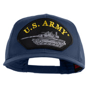 U.S. Army Tank Patched Solid Cotton Twill Mesh Prostyle Cap - Navy OSFM