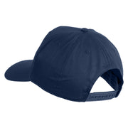 USS Enterprise CVN 65 Blue Patched Solid Cotton Twill 5 Panel Prostyle Snap Cap - Navy OSFM