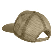 U.S. Army Tank Patched Solid Cotton Twill Mesh Prostyle Cap - Khaki OSFM