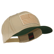 Desert American Flag Patched Two Tone High Cap