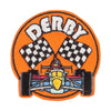 Derby Races Embroidered Patches