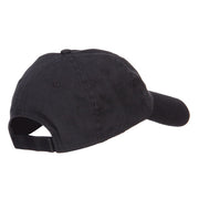 Double Anchor Embroidered Low Cap