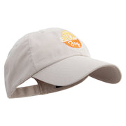 Easter Joy Egg Embroidered Low Profile Washed Cap - Stone OSFM