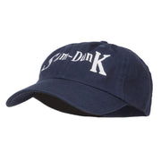 Slam Dunk Basketball Embroidered Low Profile Cap