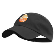 Easter Joy Egg Embroidered Low Profile Washed Cap - Black OSFM