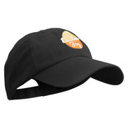 Easter Joy Egg Embroidered Low Profile Washed Cap - Black OSFM