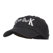 Slam Dunk Basketball Embroidered Low Profile Cap