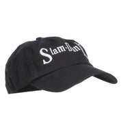 Slam Dunk Basketball Embroidered Low Profile Cap