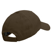 Easter Joy Egg Embroidered Low Profile Washed Cap - Brown OSFM