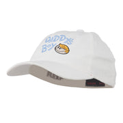 Daddy's Boy Embroidered Youth Flexfit Garment Washed Cap