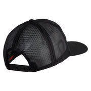 U.S. Army Combat Medic Patched Solid Cotton Twill Mesh Prostyle Cap - Black OSFM