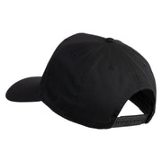 USS Pennsylvania BB 38 Blue Patched Solid Cotton Twill 5 Panel Prostyle Snap Cap - Black OSFM