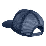 U.S. Army Combat Medic Patched Solid Cotton Twill Mesh Prostyle Cap - Navy OSFM