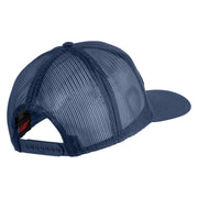 U.S. Army Combat Medic Patched Solid Cotton Twill Mesh Prostyle Cap - Navy OSFM