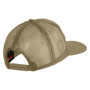 U.S. Army Combat Medic Patched Solid Cotton Twill Mesh Prostyle Cap - Khaki OSFM