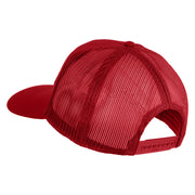 U.S. Army Combat Medic Patched Solid Cotton Twill Mesh Prostyle Cap - Red OSFM